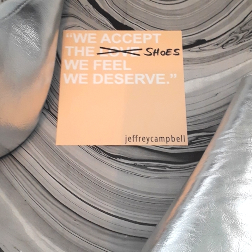 @ Jeffrey Campbell Vedette Silver Pointed Booties - Picture 12 of 12